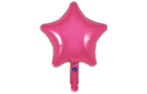 Star - Fuchsia - 9inch - verpakt 5stks - self sealing