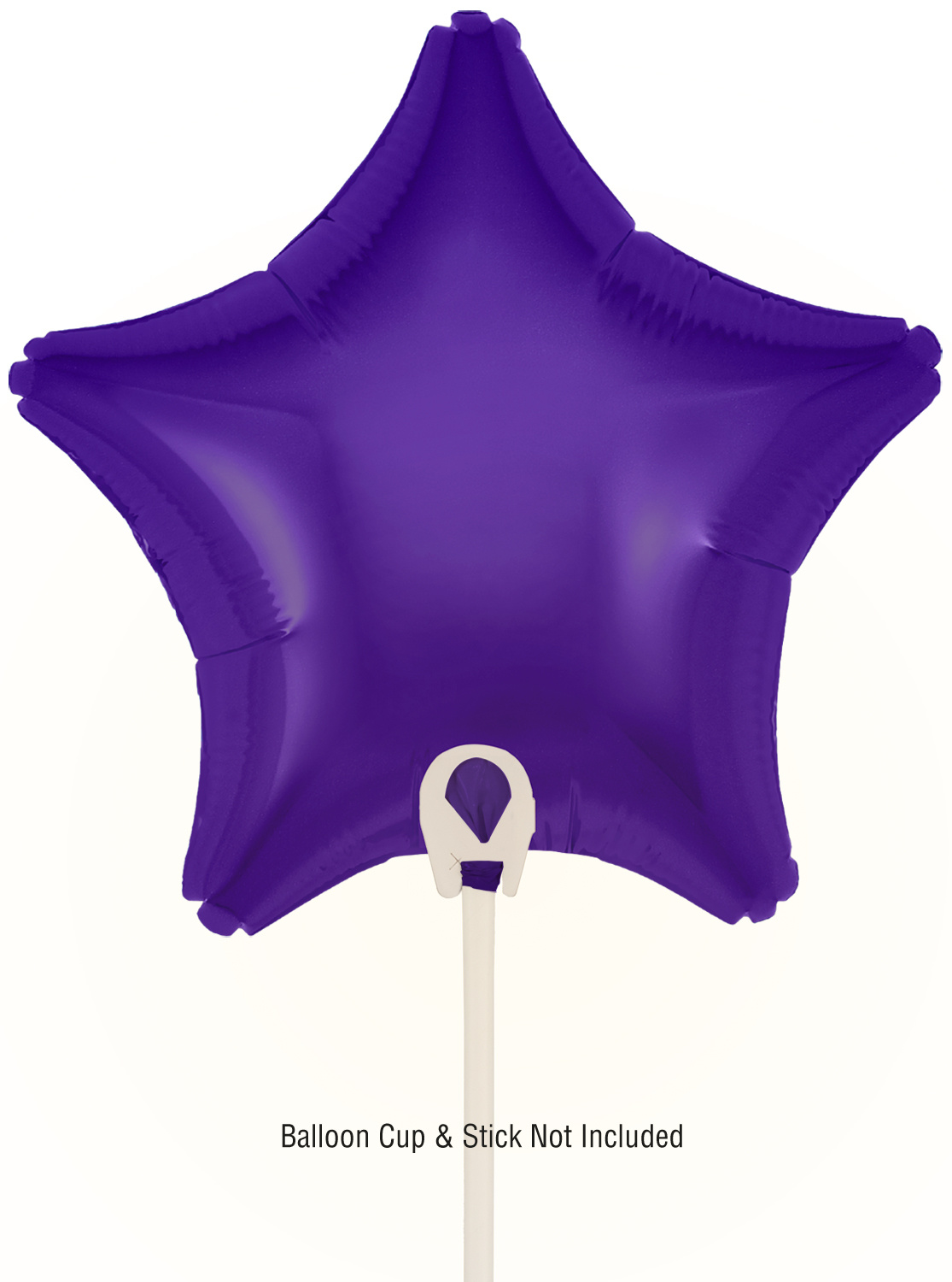 Star - Purple - 9inch - verpakt 5stks - zelfsluitend