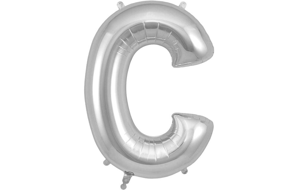 Letter Silver - C - Oaktree  34 inch