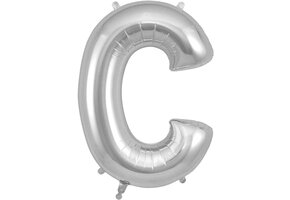 Letter Silver - C - Oaktree  34 inch