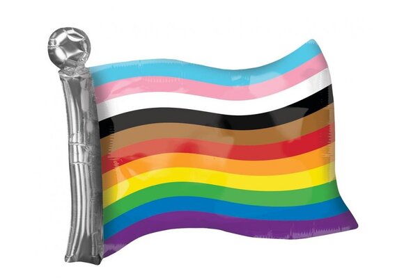 Flag - Rainbow Pride Flag - 27 x 22 Inch - Anagram