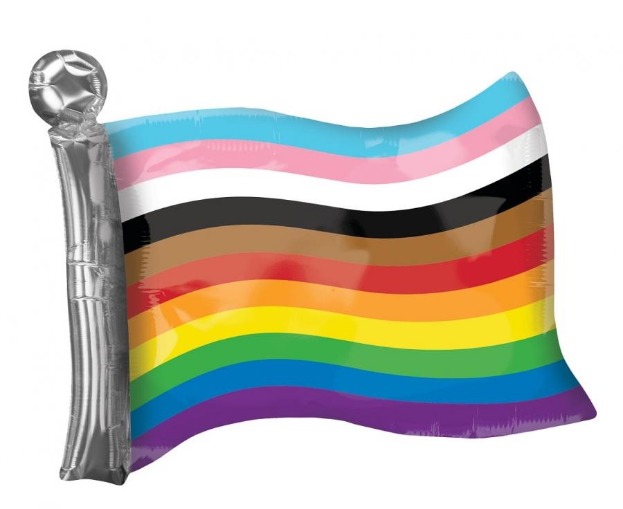 Flag - Rainbow Pride Flag - 27 x 22 Inch - Anagram