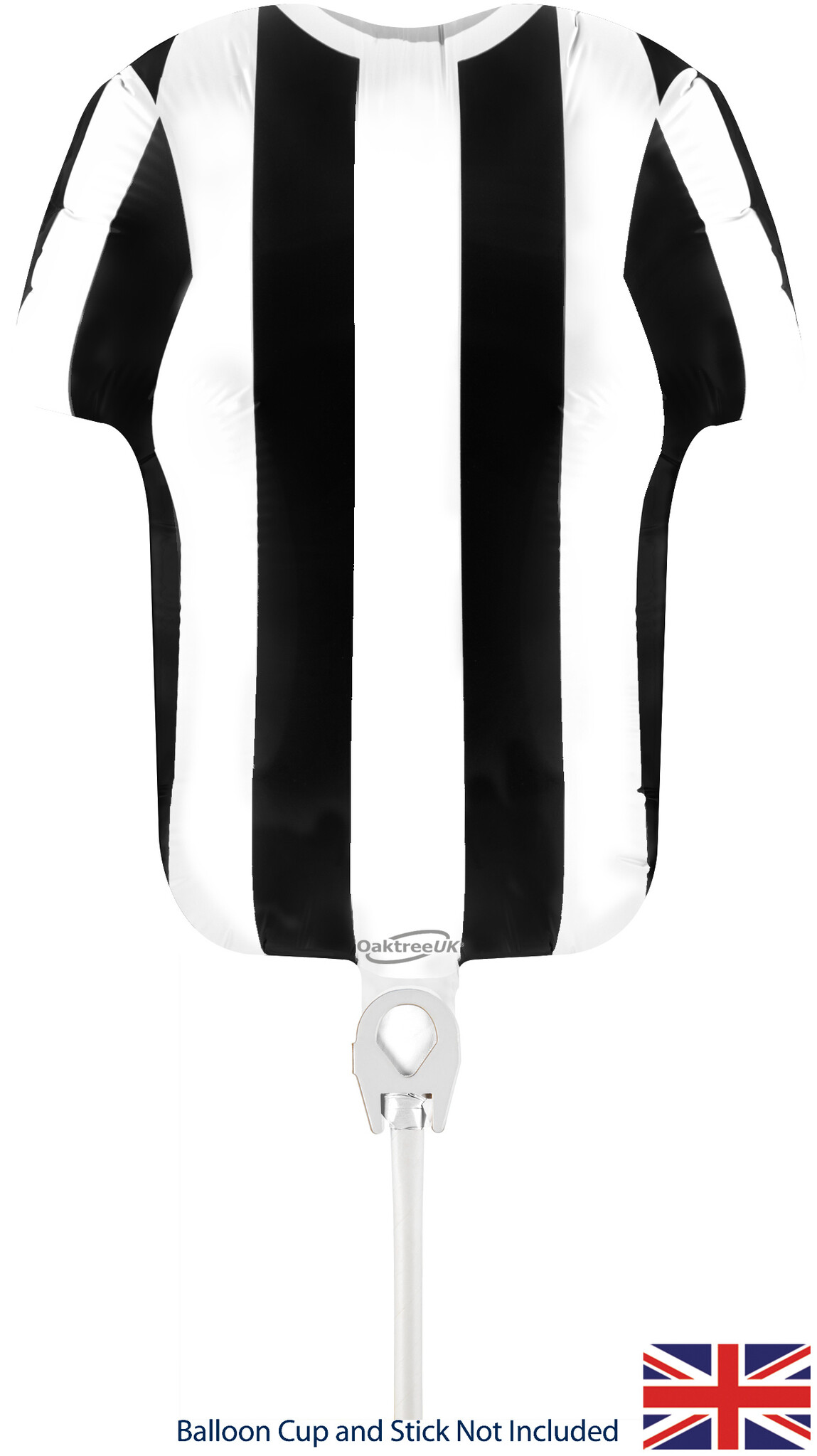 Sportshirt - MICRO - Black/White Stripes - 28cm - self sealing