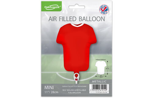 Sportshirt - MICRO - Red - 28cm - self sealing