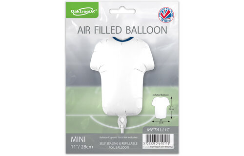 Sportshirt - MICRO - White - 28cm - self sealing
