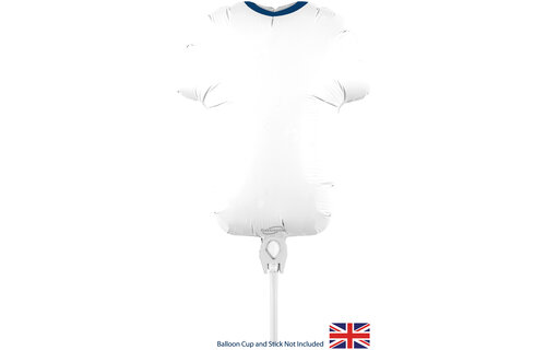 Sportshirt - MICRO - White - 28cm - zelfsluitend