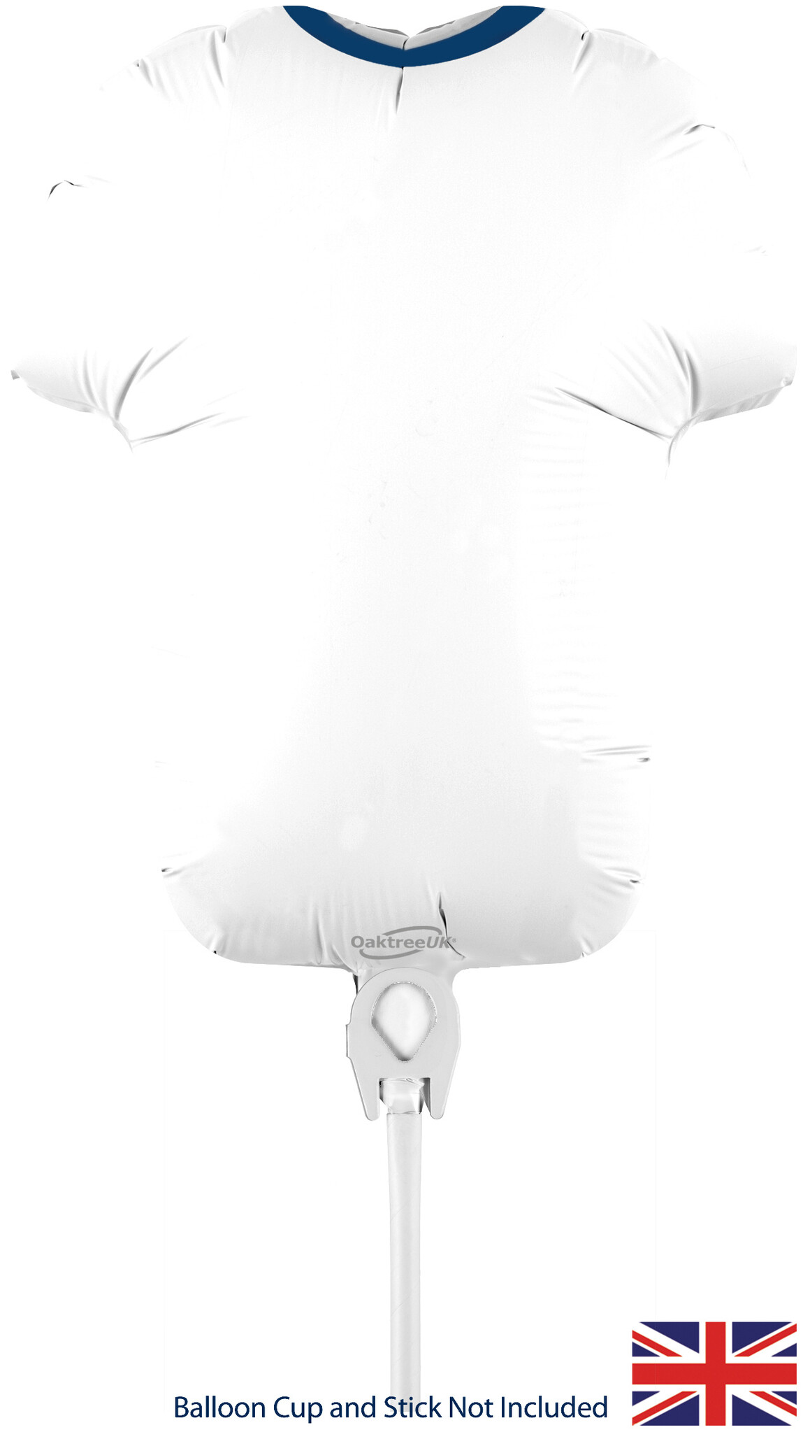 Sportshirt - MICRO - White - 28cm - zelfsluitend