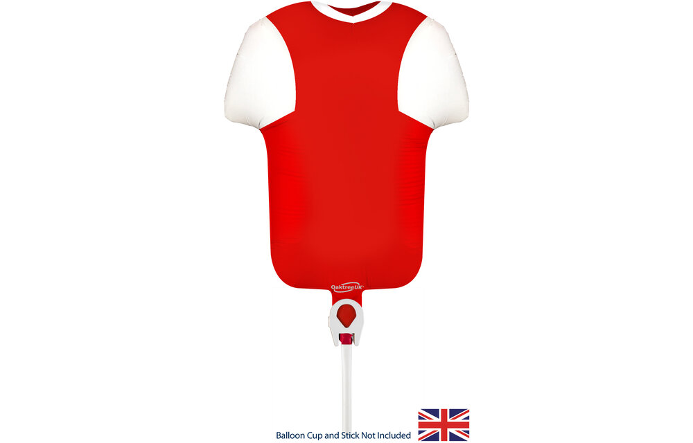 Sportshirt - MICRO - Red/White - 28cm - self sealing