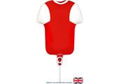 Sportshirt - MICRO - Red/White - 28cm - self sealing