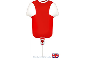 Sportshirt - MICRO - Red/White - 28cm
