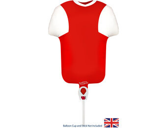 Sportshirt - MICRO - Red/White - 28cm - self sealing