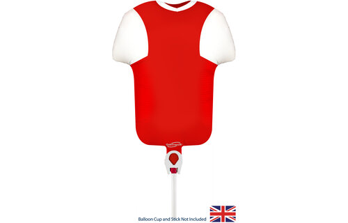 Sportshirt - MICRO - Red/White - 28cm - self sealing