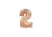 Cijfer Rose Gold - 2 - 14 inch - Flex