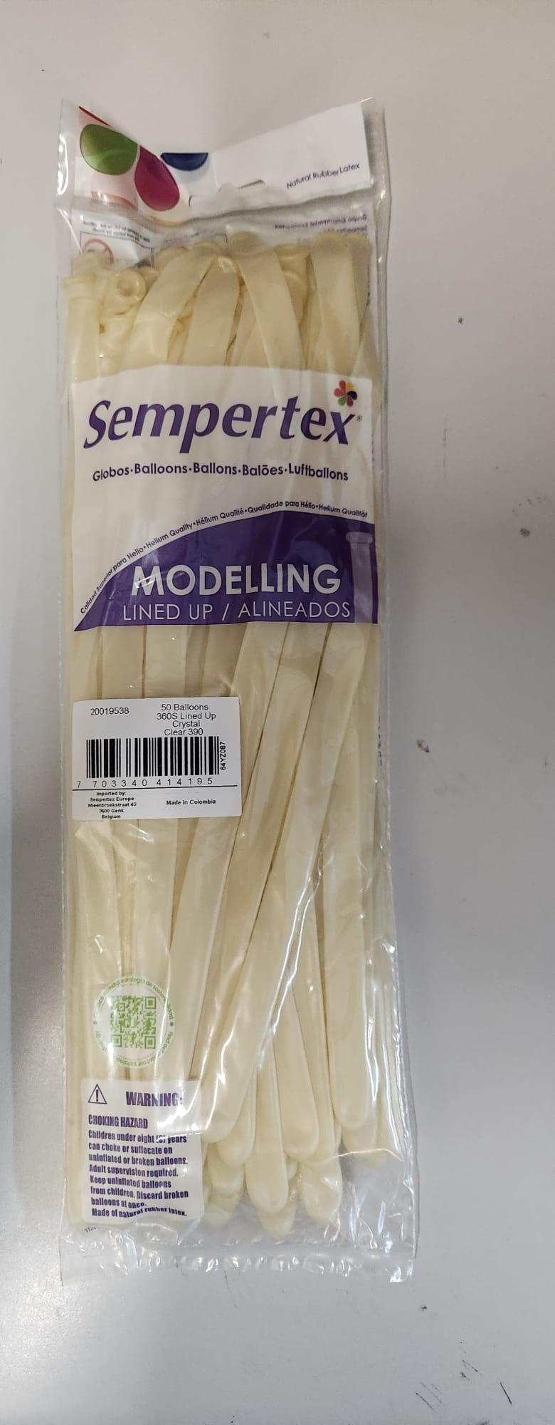 360 - Nozzle Up - Clear 390 - 50 pieces - Sempertex