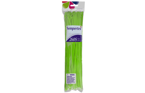 Nozzle Up - 260 Sempertex - Neon Green 230 - 50 Stuks