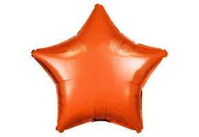 Star - Metallic Orange - 19 inch - Anagram