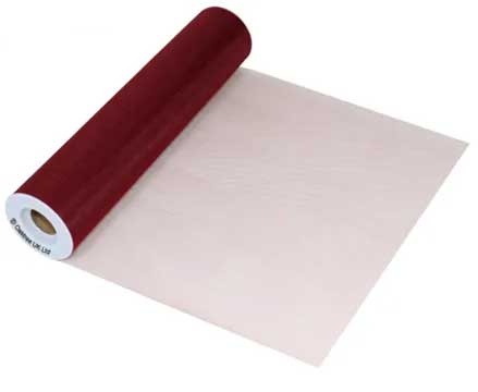 Tule  - 30cm x 23m - Merlot