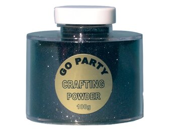 Glitter - Black - 100gr
