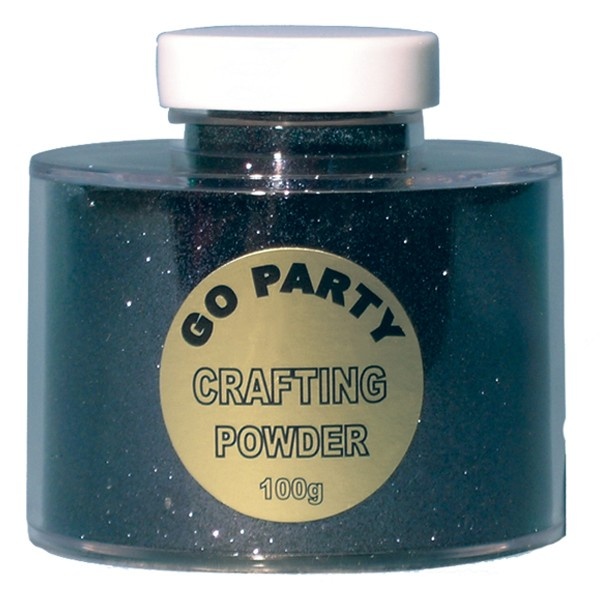 Glitter - Black - 100gr