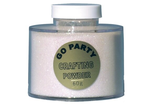 Glitter - White Irridescent - 100gr