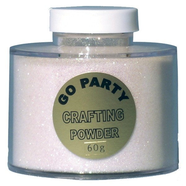 Glitter - White Irridescent - 100gr