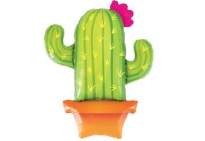 Potted Cactus - 39 inch - Qualatex