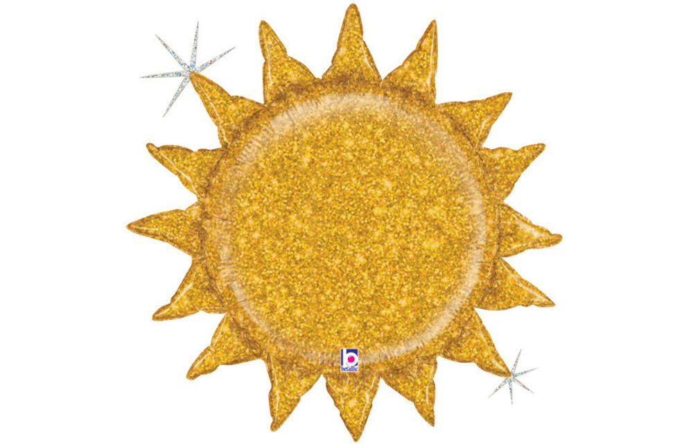 Sun - Gold Glitter - 30 inch - Betallic