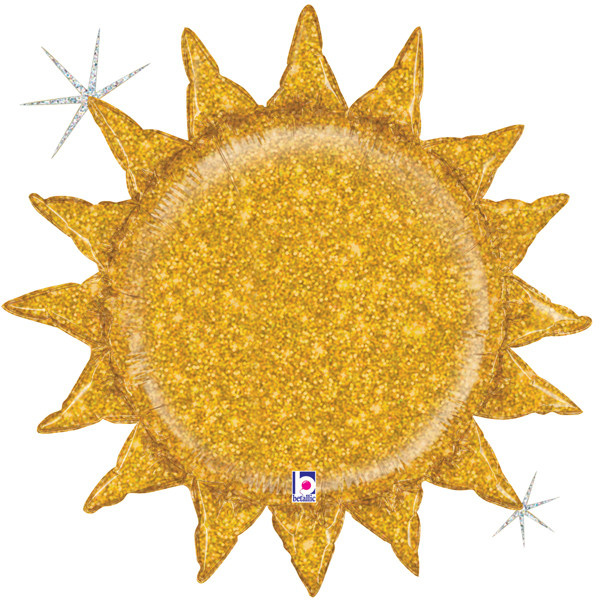 Sun - Gold Glitter - 30 inch - Betallic