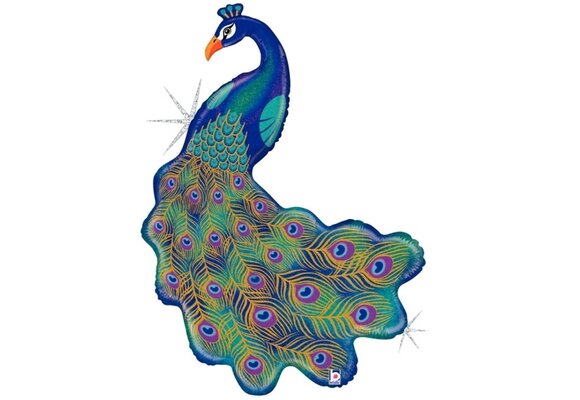 Peacock - 42 inc / 107 cm - Betallic
