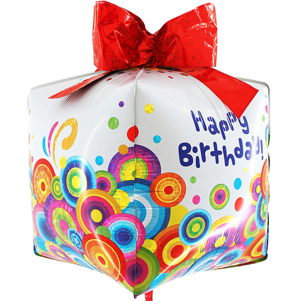 Happy Birthday - Present 3D - 76 cm - Grabo