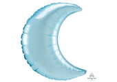 Crescent Moon - Satin Luxe - Pastel Blue - 35 inch - 3 stuks