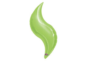 Curves - Lime Green - 28 inch - Anagram - 3 stuks