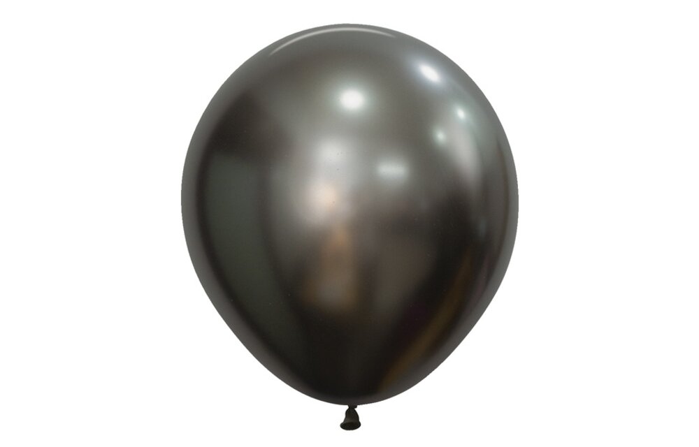 18 inch Sempertex - Silk - Midnight Grey-  880 - 15 pieces
