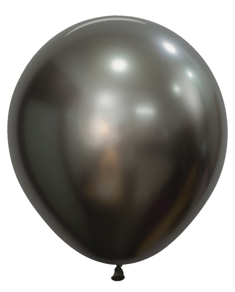 18 inch Sempertex - Silk - Midnight Grey-  880 - 15 pieces