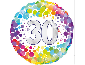 Colourful Confetti - 30 - Oaktree - 18 inch