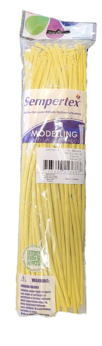 160 Sempertex - Nozzle Up - Yellow 020 - 80 pieces