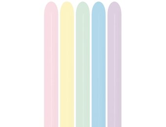 260 - Matte Pastel  Assortment - 600 - 50 pcs