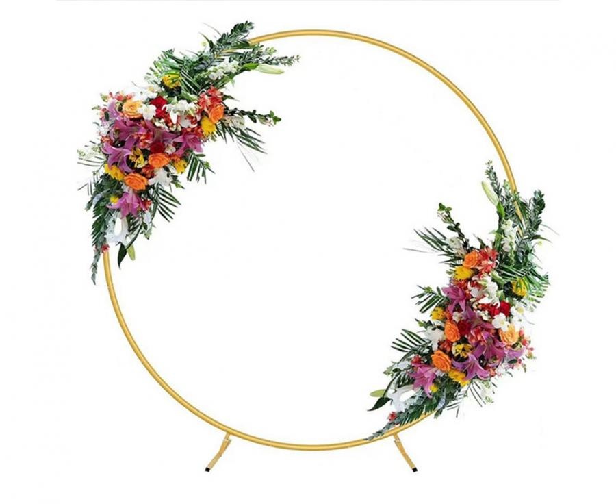 FRAME - ROUND - Gold - 150 cm