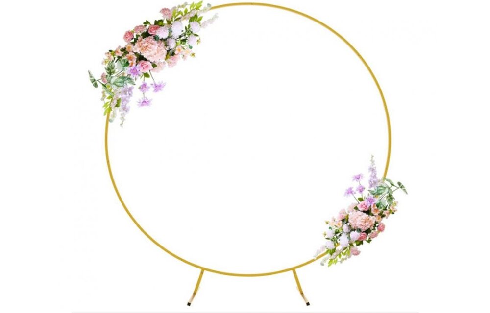 FRAME - ROUND - Gold - 200 cm