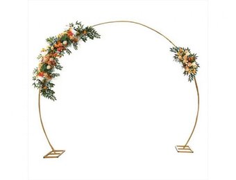 FRAME - ARCH ROUND - Gold - 240 x 210 cm