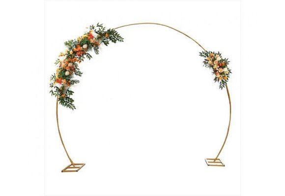 FRAME - ARCH ROUND - Gold - 240 x 210 cm