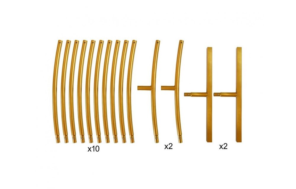 FRAME - ROUND - Gold - 150 cm