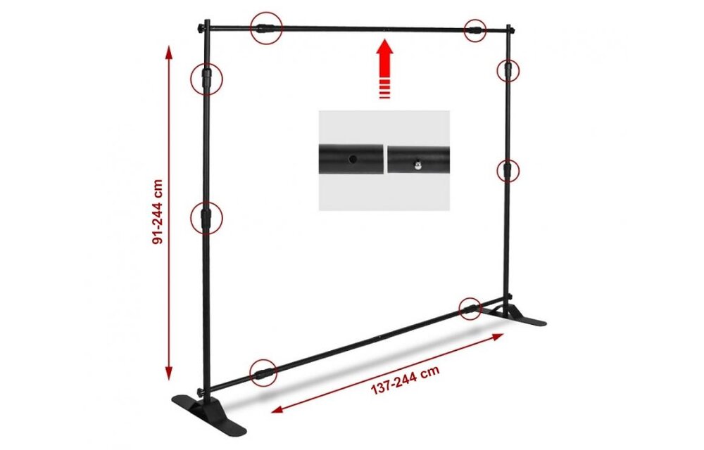 FRAME - Shimer Wall Frame Structure- adjustable Sizes