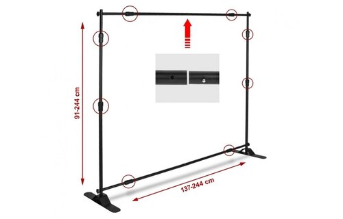FRAME - Shimer Wall Frame Structure- adjustable Sizes