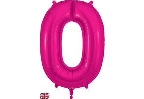 Cijfer NEW Fuchsia - 0 - Oaktree 34 inch