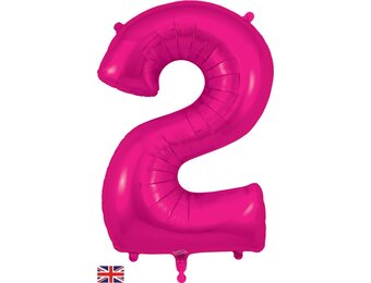 Cijfer NEW Fuchsia - 2 - Oaktree 34 inch