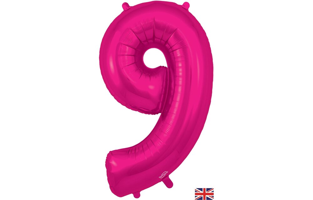 Cijfer NEW Fuchsia - 9 - Oaktree 34 inch