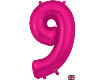 Cijfer NEW Fuchsia - 9 - Oaktree 34 inch