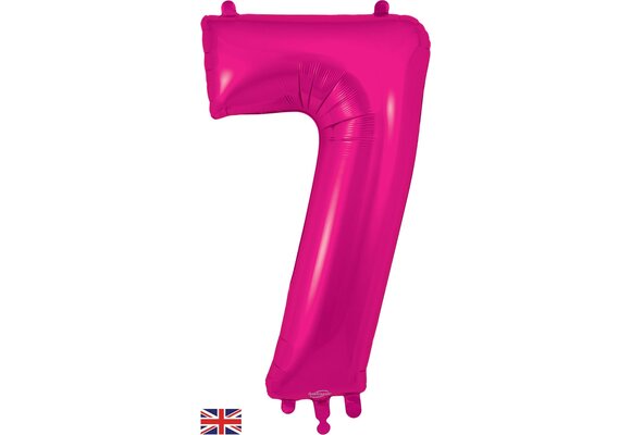 Cijfer NEW Fuchsia - 7 - Oaktree 34 inch