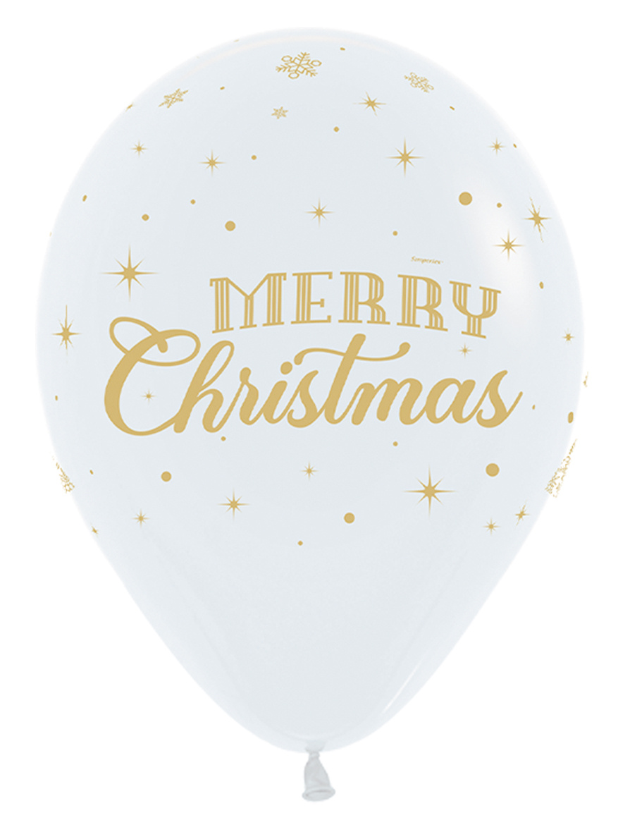 R12 - Merry Christmas Gold - Winter - 25 stuks